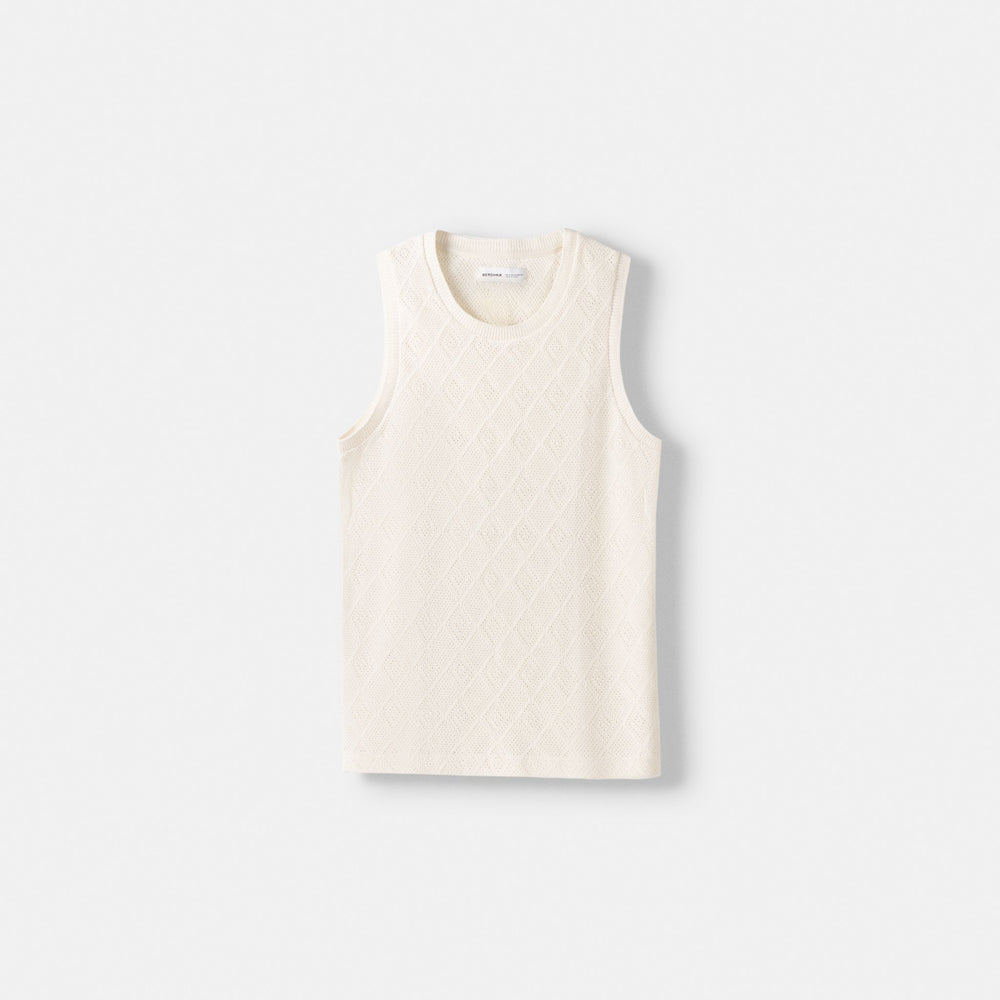 Moudda BERSHKA - Débardeur ajouré - Tunisie 2