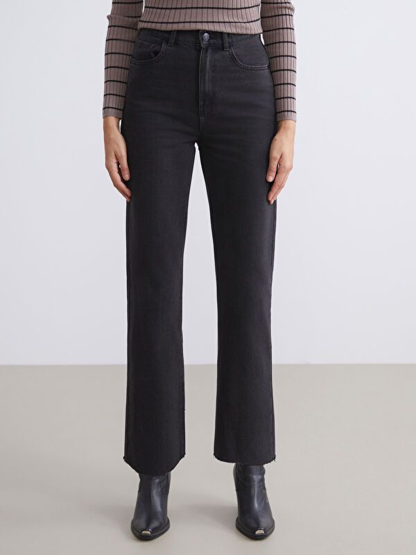 Moudda LC Waikiki - pantalon en jean tissé pour Femmes - Tunisie 2