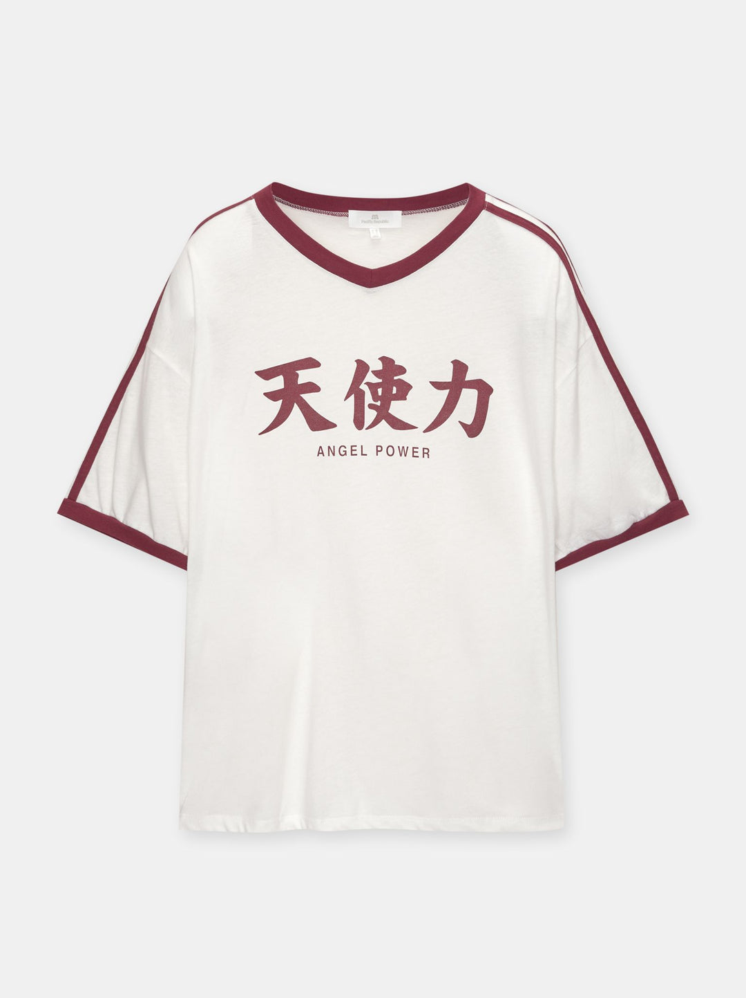 Moudda PULL & BEAR - T-Shirt Pacific Lettres Chinoises - Tunisie 1