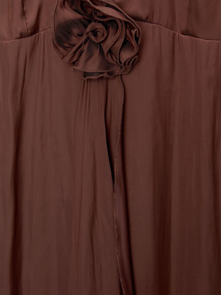 Moudda PULL & BEAR - Robe Midi Halter - Fleur de Nuit - Tunisie 4