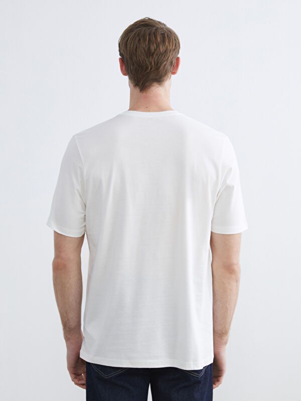 Moudda LC Waikiki - T-shirt basique col rond manches courtes en jersey pour Homme - Tunisie 4