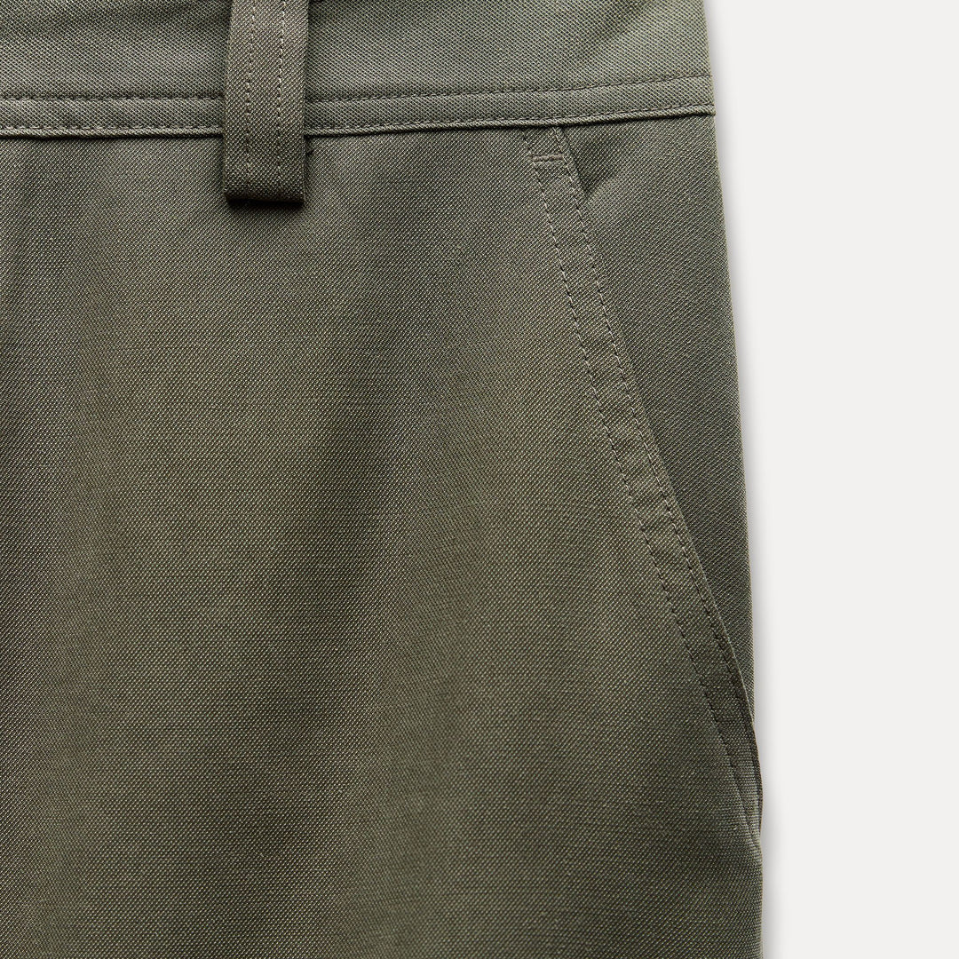 Moudda ZARA - Pantalon chino plissé ourlet - Tunisie 4