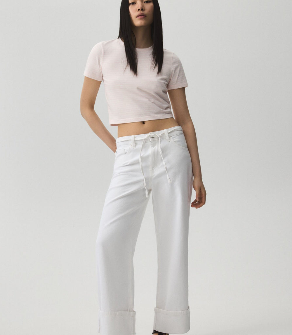 Moudda Lefties - T-Shirt Crop - Rayures Prix - Tunisie 2