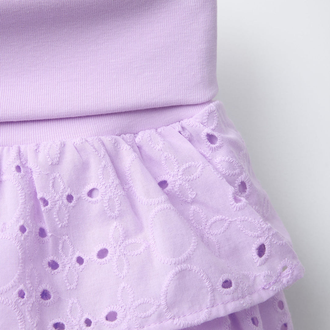 Moudda ZARA - Jupe Fille - Schiffli & Ceinture Jersey - Tunisie 3