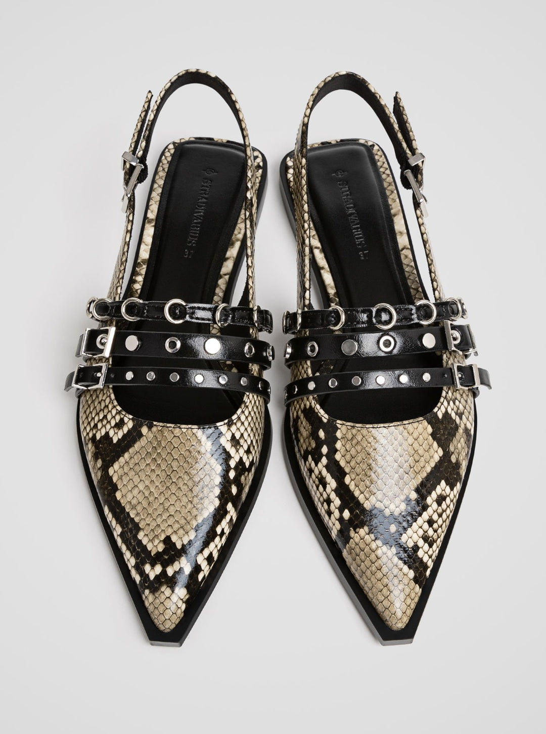 Moudda STRADIVARIUS - Chaussures Plates à Bout Dé talonné - Tunisie 4