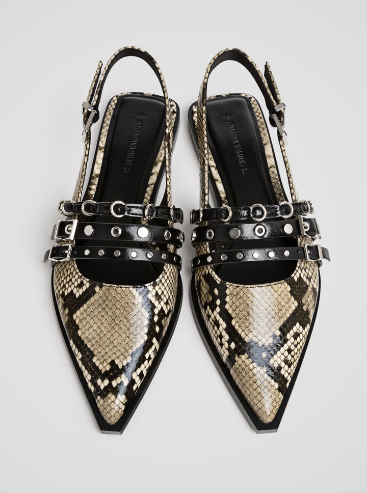 Moudda STRADIVARIUS - Chaussures Plates à Bout Dé talonné - Tunisie 4