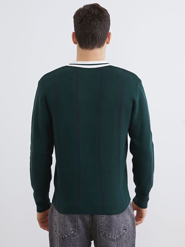 Moudda LC Waikiki - Pull rayé en tricot pour Homme - Tunisie 4