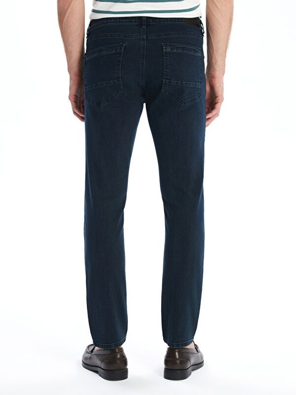 Moudda LC Waikiki - Pantalon jean tissé basique Homme Rodéo noir - Tunisie 4