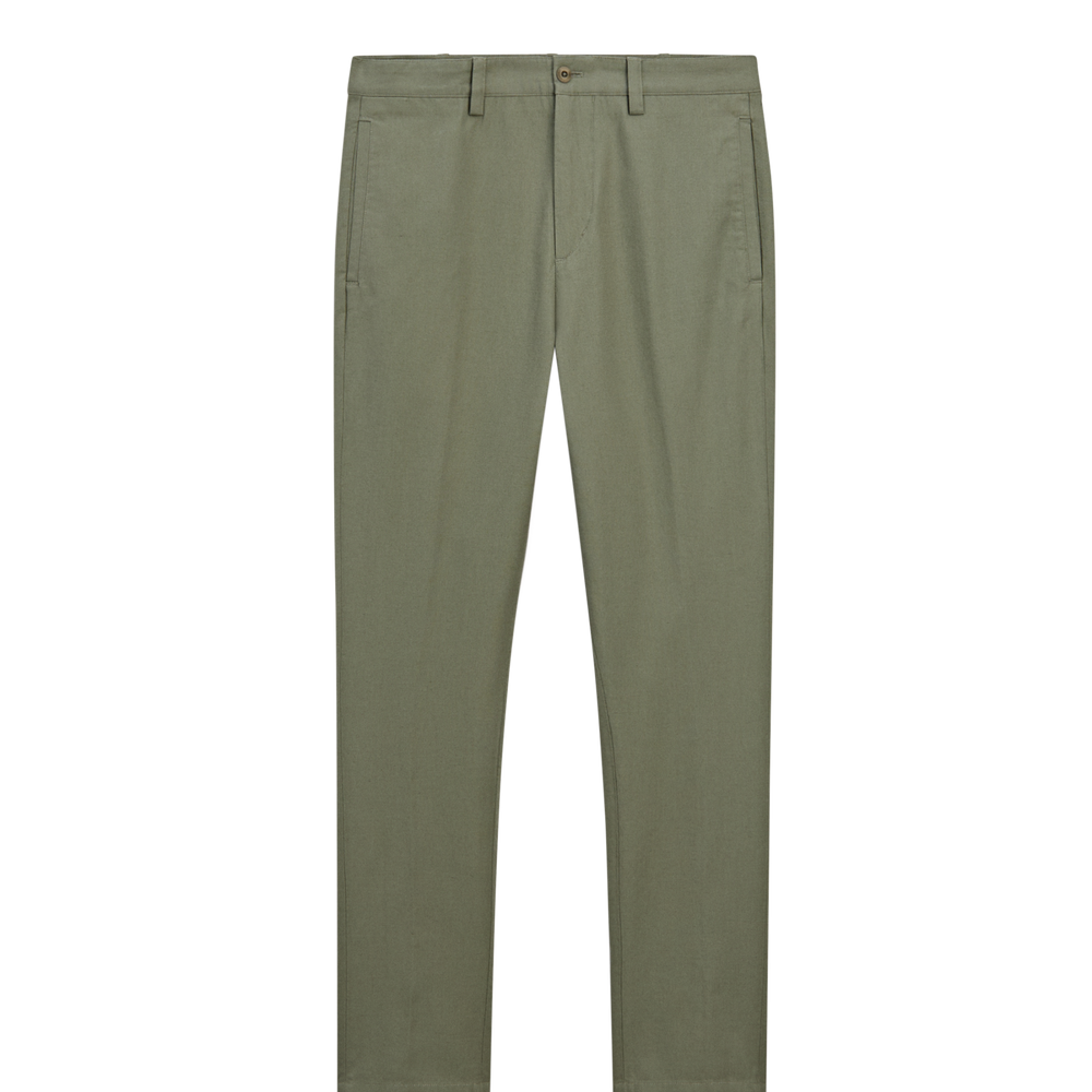 Moudda Massimo Dutti - Pantalon coton/lin détail poche coupe slim - Tunisie 2