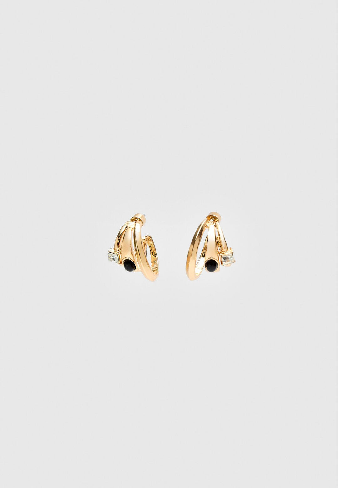 Moudda STRADIVARIUS - Boucle d'Oreille Triple Strass - Tunisie 4