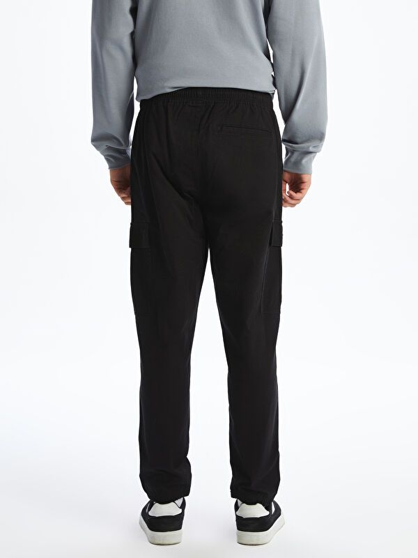 Moudda LC Waikiki - Pantalon cargo tissé Homme Noir - Tunisie 4