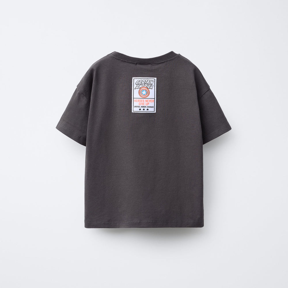 Moudda ZARA - T-Shirt Enfant - Captain America & Bouclier - Tunisie 2
