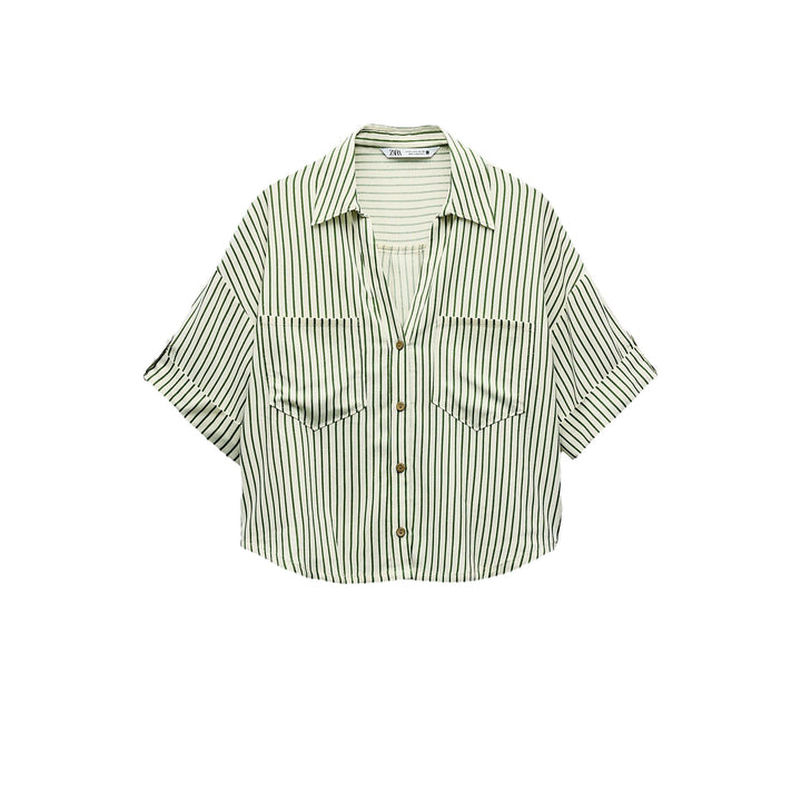 Moudda ZARA - Chemise en Lin Manches Courtes - Tunisie 5