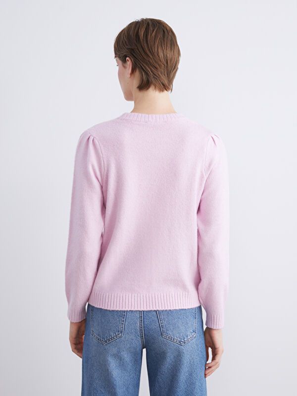 Moudda LC Waikiki - Pull en tricot Femme Rose sale - Tunisie 4