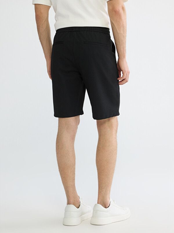 Moudda LC Waikiki - Bermuda en tissu pour Homme couleur Noir - Tunisie 4