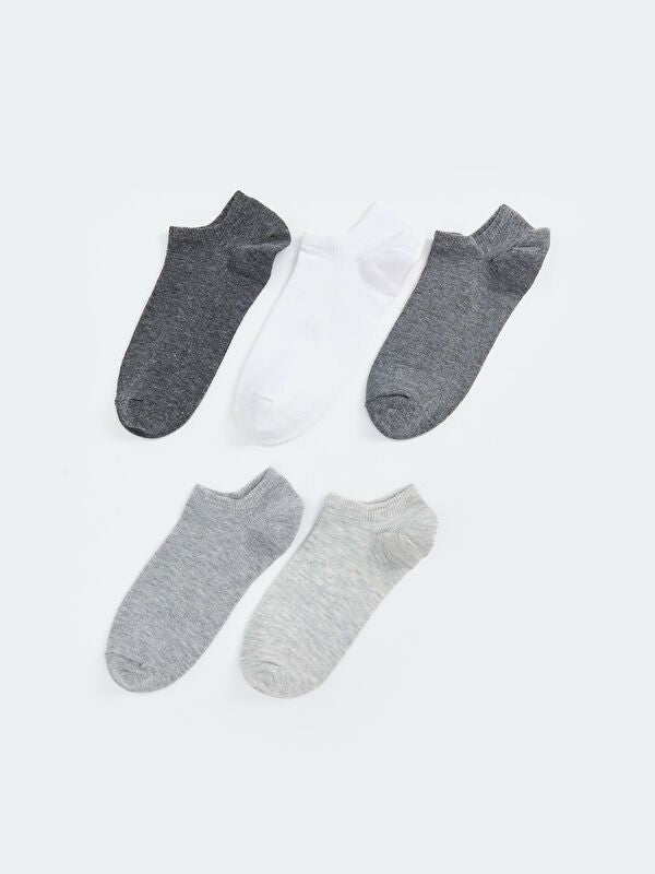 Moudda LC Waikiki - Chaussettes sneakers Femme Mélange de gris - Tunisie 1