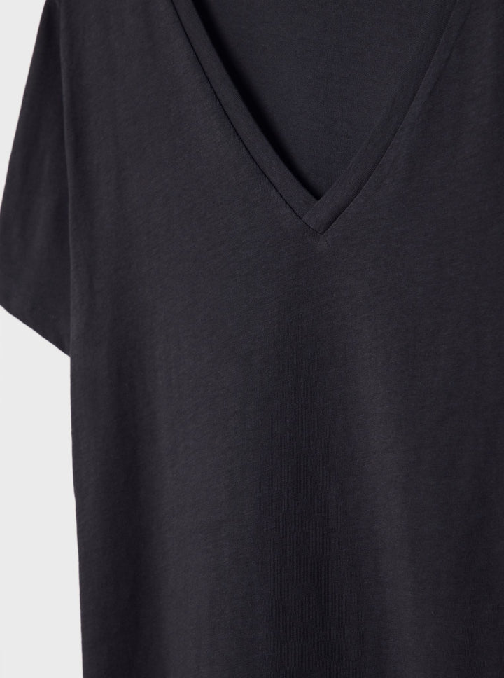 Moudda STRADIVARIUS - T-Shirt Basique Manche Courte Col V - Tunisie 4