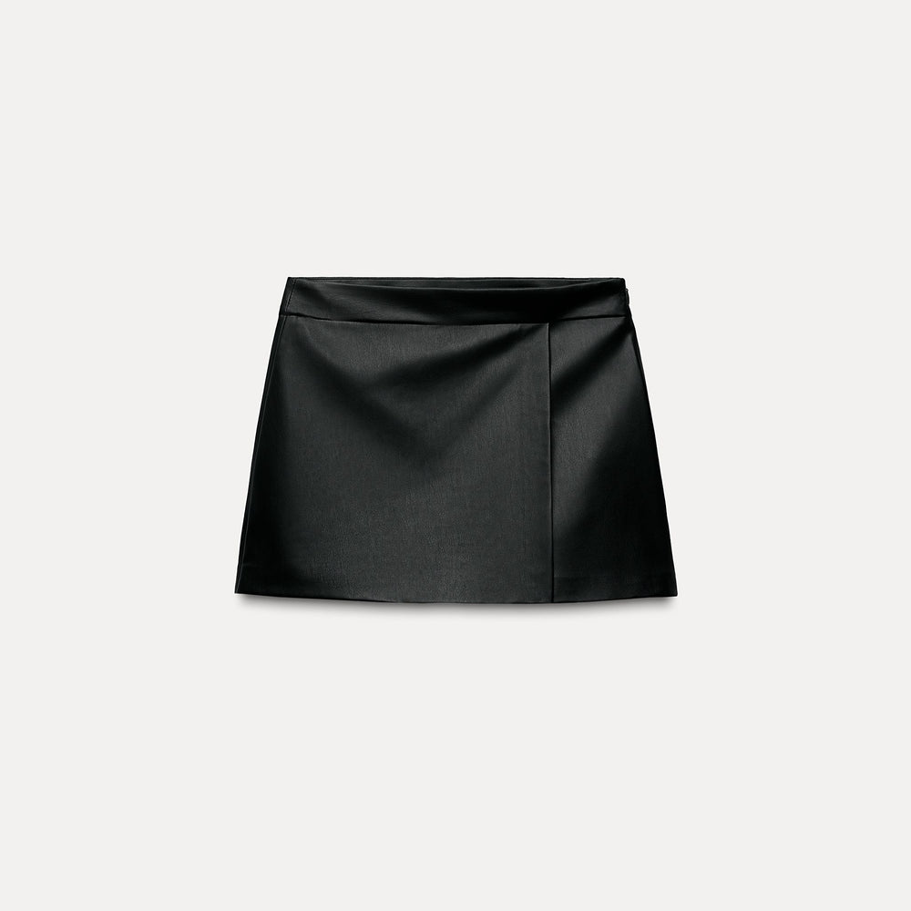 Moudda ZARA - Short en similicuir coupe simple - Tunisie 2