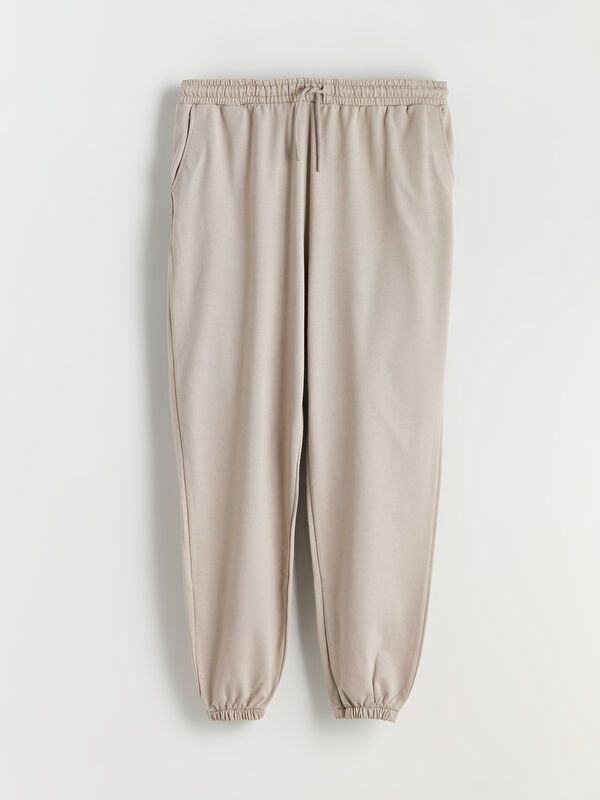 Moudda LC Waikiki - Pantalon jersey Femme Beige - Tunisie 1