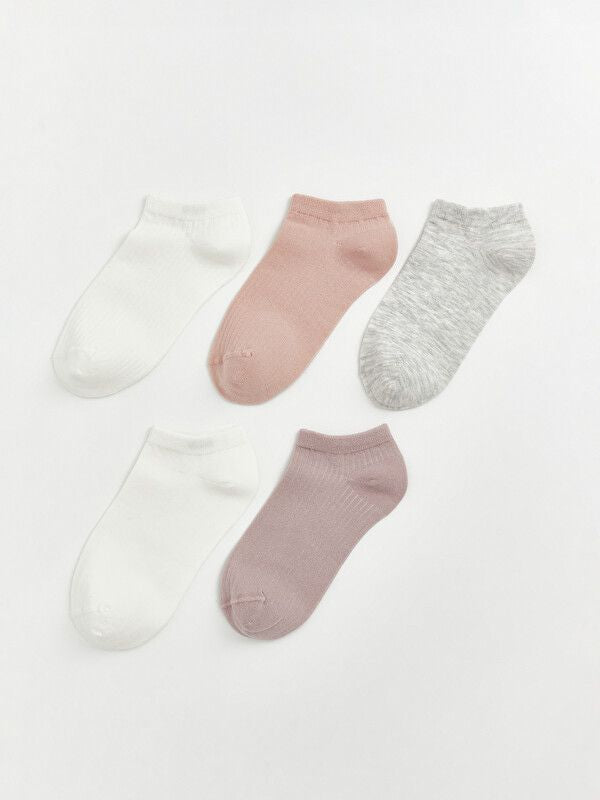 Moudda LC Waikiki - Chaussettes liner trainer (sport) pour Femme couleur Écru - Tunisie 1