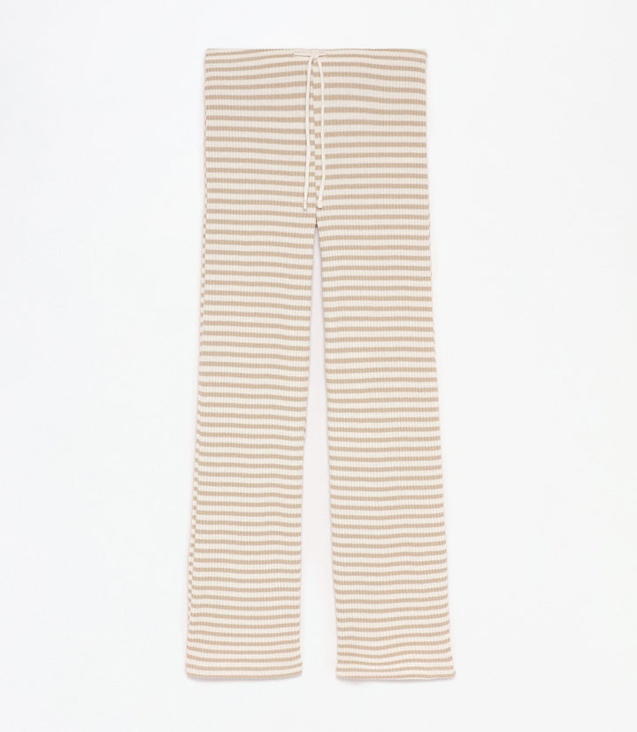 Moudda Lefties - Legging Maille Coupée - Rayures Fille - Tunisie 1