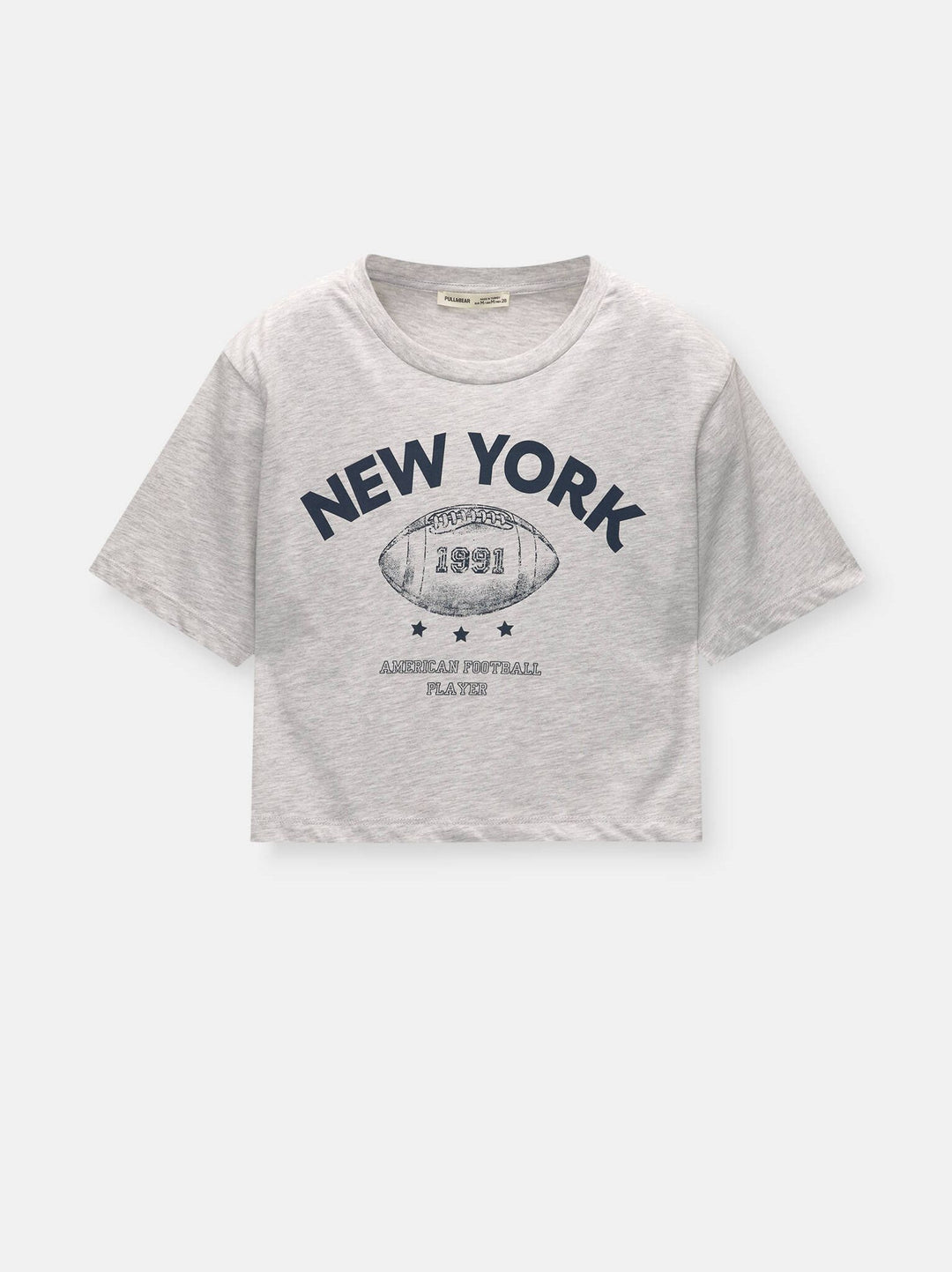Moudda PULL & BEAR - Body Graphique Sport Gris - Tunisie 5