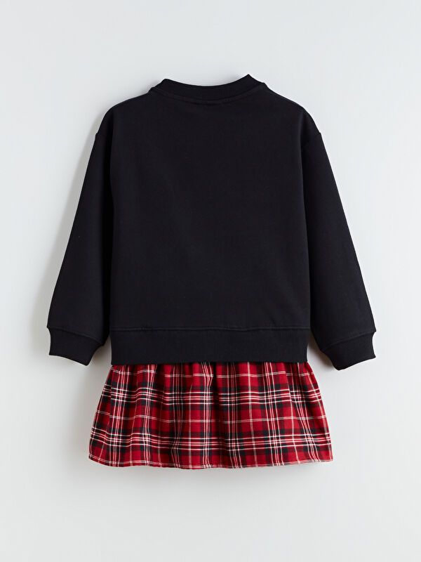 Moudda LC Waikiki - Robe manches longues en jersey couleur Noir pour filles - Tunisie 4