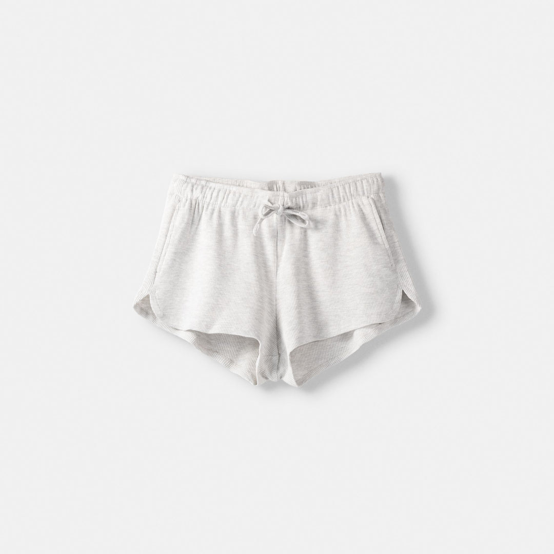 Moudda BERSHKA - Short circulaire texture gaufre gris - Tunisie 1