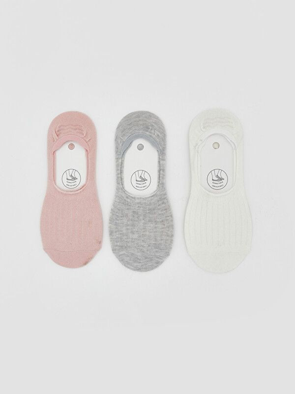 Moudda LC Waikiki - Chaussettes invisibles pour Femme couleur Rose clair - Tunisie 1