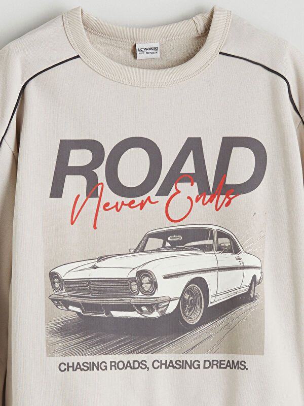 Moudda LC Waikiki - Ensemble en jersey Garçon Beige - Tunisie 3