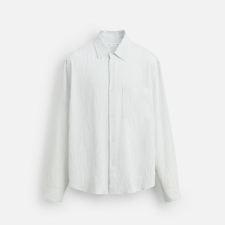 Moudda ZARA - Chemise - Rayure Blanche - Tunisie 1
