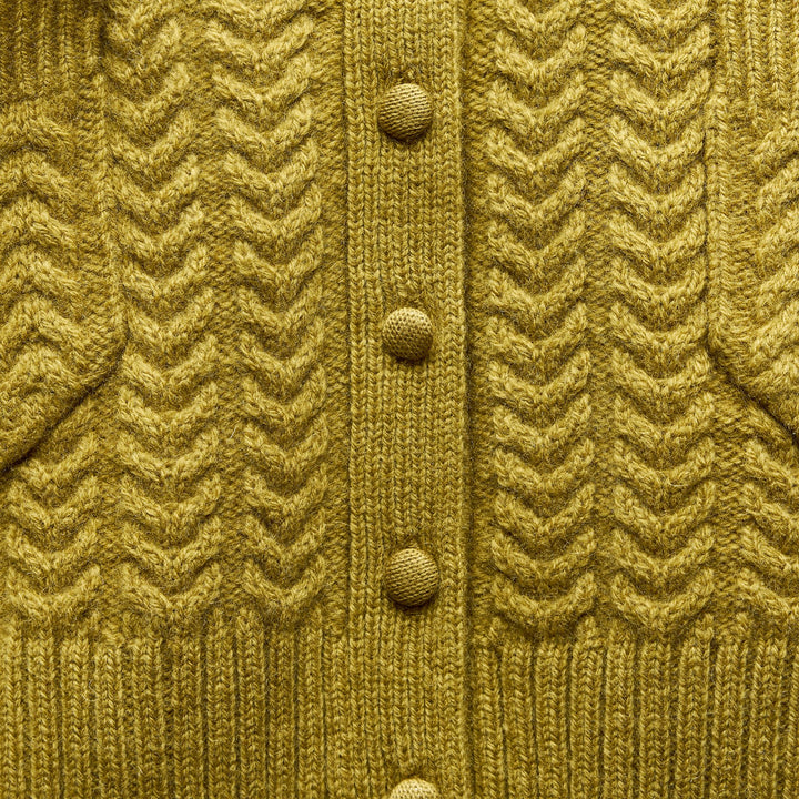 Moudda ZARA - Veste torsades bouton recouvert 100% laine RWS - Tunisie 3