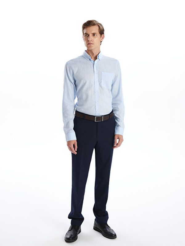 Moudda LC Waikiki - Chemise manches longues en tissu pour Homme - Tunisie 2