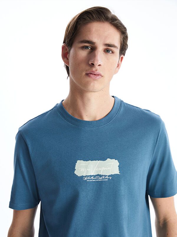 Moudda LC Waikiki - T-shirt imprimé manches courtes en jersey pour Homme - Tunisie 1