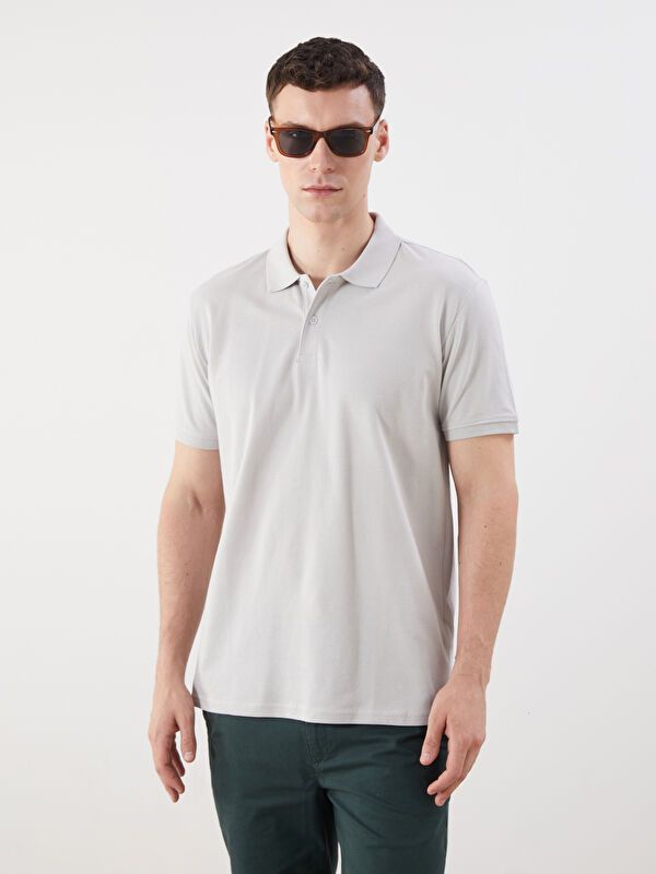 Moudda LC Waikiki - T-shirt polo basique à manches courtes pour Hommes - Tunisie 1