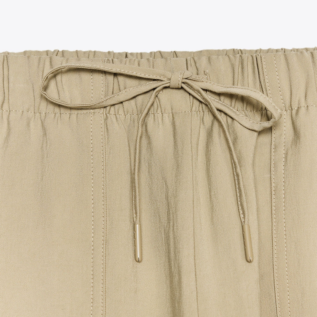 Moudda ZARA - Pantalon - Effet Froissé, Taille Élastique & Poche Surpiqûrée - Tunisie 3