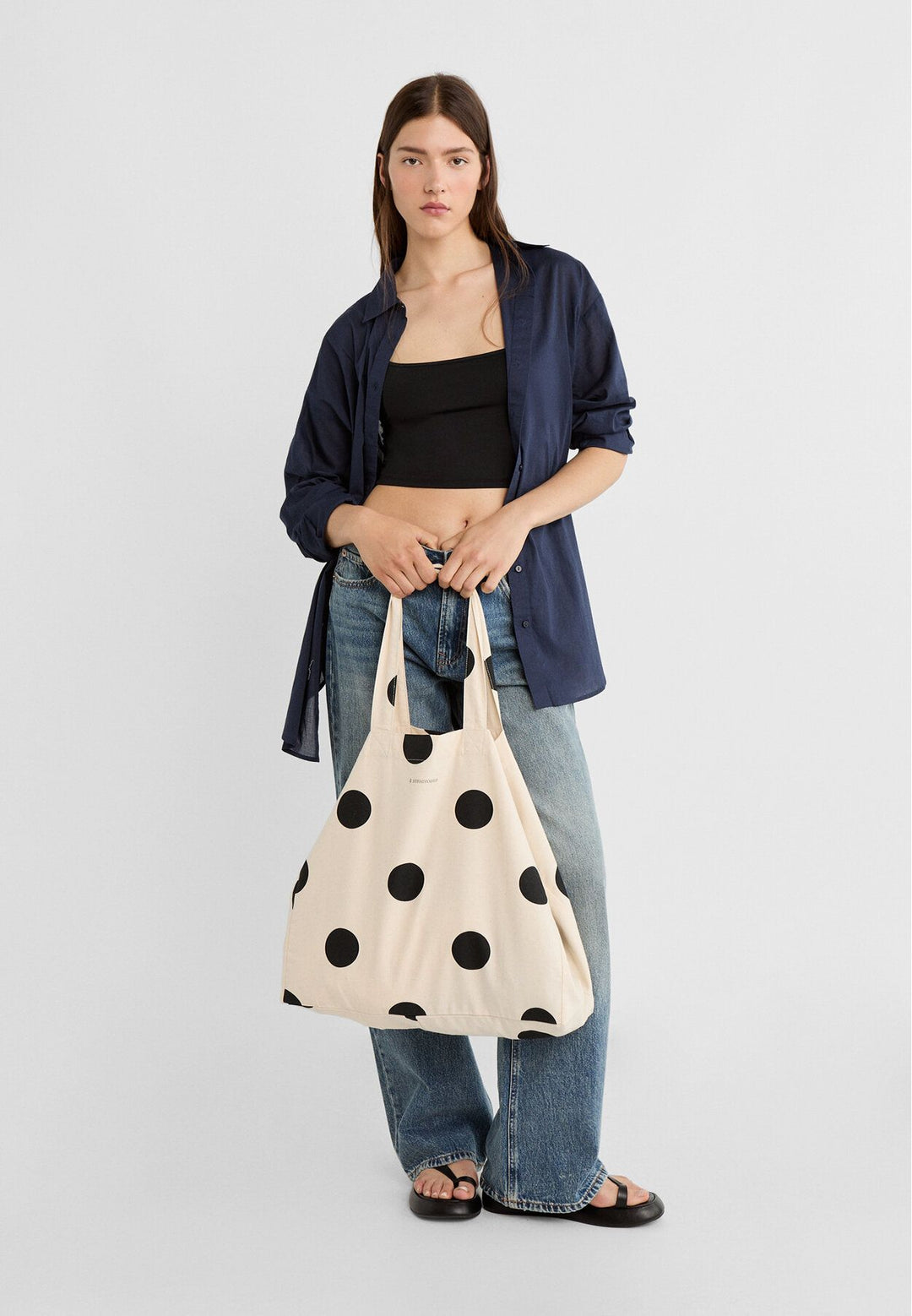 Moudda STRADIVARIUS - Sac en Maille à Pois - Tunisie 3