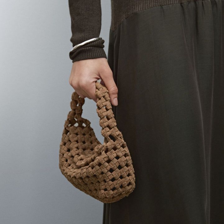 Moudda Massimo Dutti - Mini Sac Tressé - Serraje - Tunisie 8