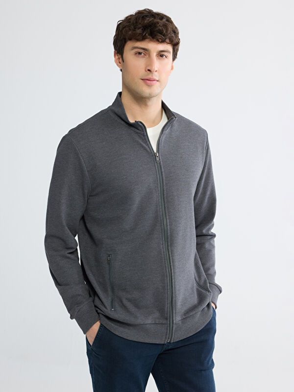 Moudda LC Waikiki - Cardigan basique en jersey pour Homme - Tunisie 1