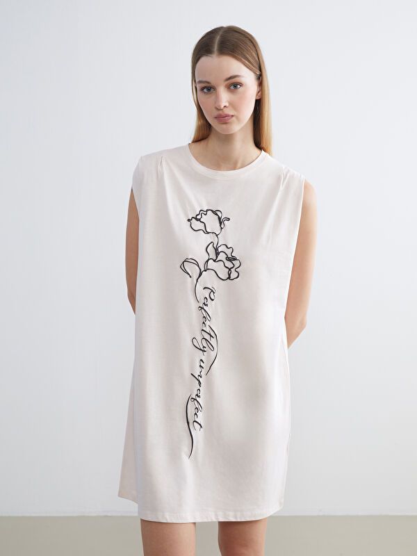 Moudda LC Waikiki - Chemise de nuit Femme Rose pâle - Tunisie 2