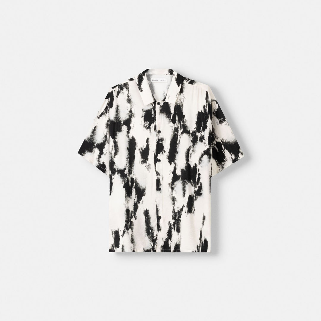 Moudda BERSHKA - Chemise Relax - Imprimé Abstrait - Tunisie 1