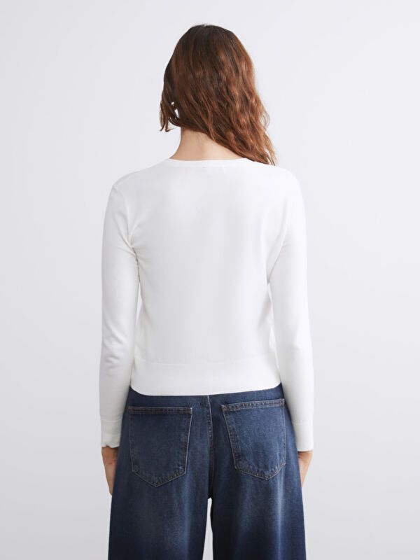 Moudda LC Waikiki - Cardigan tricot cv fin pour Femmes - Tunisie 4
