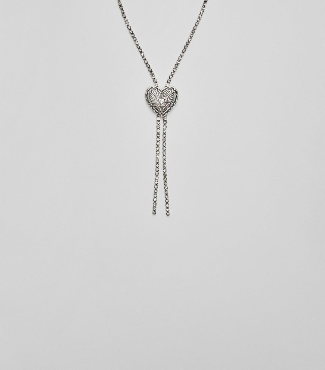 Moudda STRADIVARIUS - Collier Cœur Strass - Tunisie 1