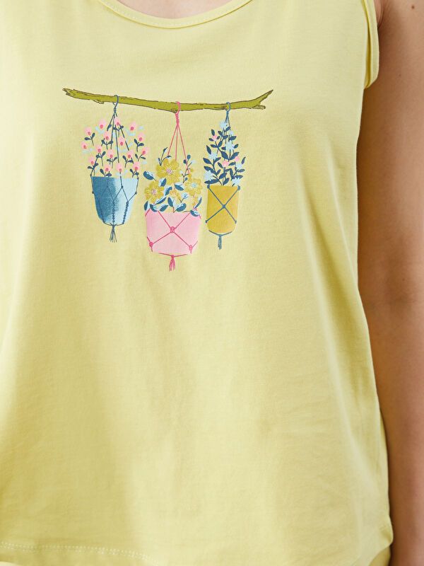 Moudda LC Waikiki - Pyjama manches courtes en jersey pour Femme - Tunisie 3