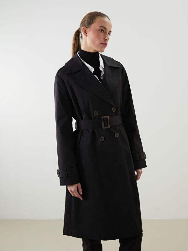 Moudda LC Waikiki - Trench Femme Noir - Tunisie 1