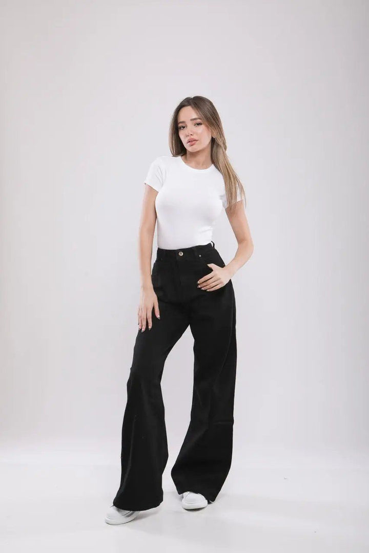 Moudda Billiorich - Pantalon Large Femme en Jean - Tunisie 4