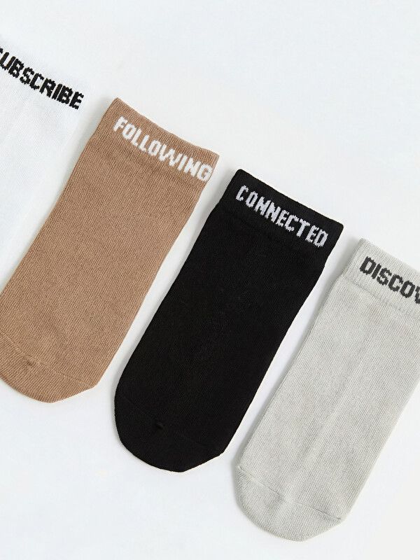 Moudda LC Waikiki - Chaussettes liner trainer (sport) pour Garçon couleur Mélange teint fil - Tunisie 2