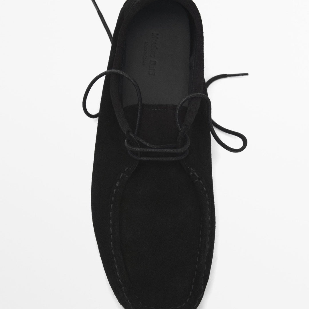 Moudda Massimo Dutti - Chaussure bordeaux doux daim - Tunisie 5