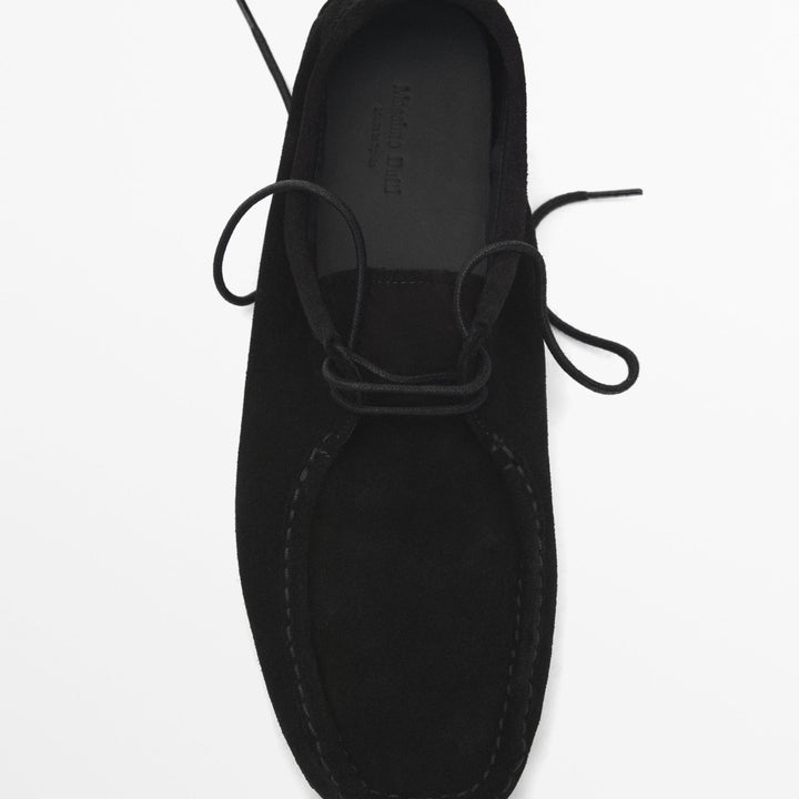 Moudda Massimo Dutti - Chaussure bordeaux doux daim - Tunisie 5