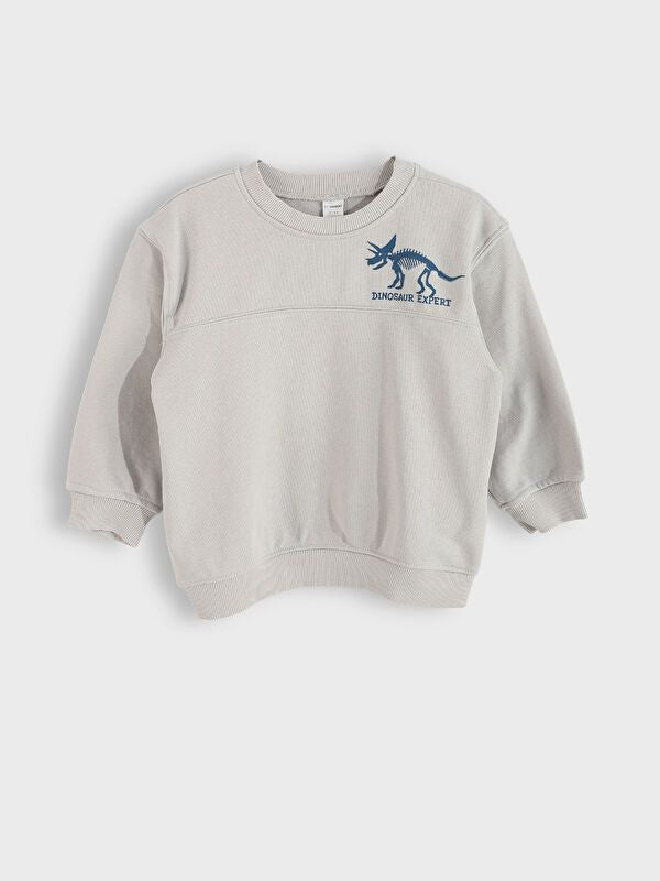 Moudda LC Waikiki - Ensemble en jersey manches courtes Garçon Gris clair - Tunisie 2